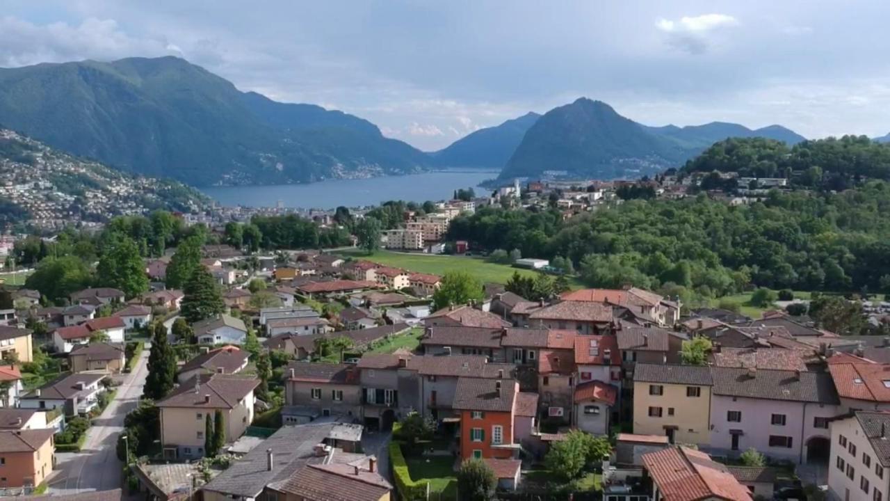Comano Lugano Ticino - B&B Walterina Exteriör bild